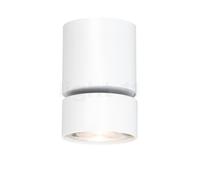 Mawa Wittenberg 4.0 Plafonnier LED cylindrique blanc mat - 2.700 K - DALI - 24° - ajustable Ce luminaire comporte des modules à LED prémontés de classes énergétiques A A++, A+, A