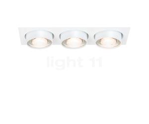 Mawa Wittenberg 4.0 Projecteur partiellement encastrés avec opercule d'embase 3 foyers LED blanc mat - in limentation Ce luminaire comporte des modules à LED prémontés de classes énergétiques A