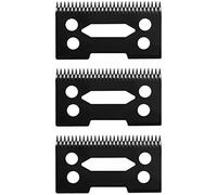 MAWAER Lot de 3 lames de rechange en céramique pour tondeuse sans fil Wahl Magic Clip Senior Noir