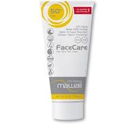 Mawaii Crème solaire Sport & Surf Crème visage 50SPF, 75 ml, Aloe Vera Crème solaire résistante à l'eau et à la transpiration, pour les sports aquatiques et de plein air et protection solaire anti-âge