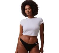 MAWASHI Culotte Brésilienne Femme - Collection Starlight - Noir - Taille XL - Lingerie Sexy et Confortable - Coupe Échancrée - Effet Galbant