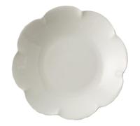 MAWERDCXG Assiettes Assiette chinoise blanche pure, assiette d'hôtel, assiette creuse de grande capacité, vaisselle en céramique blanche italienne Vaisselle(S)