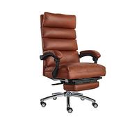 MAWERDCXG Chaise de Bureau Chaise De Bureau Retractable Repose-Pieds Support en Cuir Salle Backrest Coussin Coussiér Cushion Management Home Desk Ergonomie(B1)