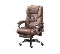 MAWERDCXG Chaise de Bureau Chaise De Bureau Salle Conférence d'affaires Maison Confortable Ascenseur Et D'étude Pivotante avec Repose-Pieds Ergonomie