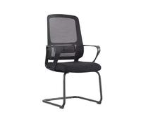 MAWERDCXG Chaise de Bureau Chaise Pivotante De Bureau Simple Et Moderne for Le Personnel, Lombaire for Ordinateur, À La Mode avec en Maille Colorée Ergonomie(Black)