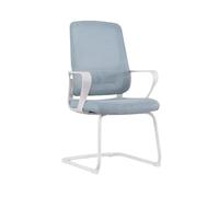 MAWERDCXG Chaise de Bureau Chaise Pivotante De Bureau Simple Et Moderne for Le Personnel, Lombaire for Ordinateur, À La Mode avec en Maille Colorée Ergonomie(Blue)