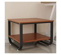MAWERDCXG Meuble Imprimante Support d'impression de Bureau étagère copieur Support Stockage Domestique d'imprimante adapté aux télécopieurs, scanners, imprimantes Rangement Bureau(L50xW50xH45cm)