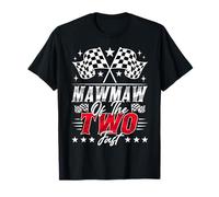 Mawmaw de la famille de voitures de course Two Fast Second Birthday T-Shirt