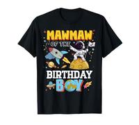 Mawmaw of The Birthday Astronaut Boy Space Theme Party T-Shirt