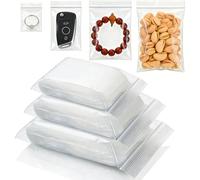 mawmuaw 300 Pcs Petits Sachet Zip Plastique Pochon Plastique Réutilisable | 3 Tailles, Sachet Plastiques Refermable, Petite Pochette, Transparente, pour Bijoux, Bonbons, Vis(6x9/5x7/4x6cm)