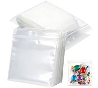 mawmuaw Pochon Plastique 3X3 cm Petit Sachet Transparent(100 Pièces)