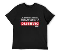MAWU I'm A Diabetic Tee Men's T Shirt Black XL