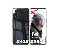 CUBOT Max 5 Téléphone Portable Débloqué 5G 24GO 256GO Smartphone Android 14 144Hz 6.95 FHD+ 100MP Smartphone Débloqué, 5100mAh 33W Dual SIM 5G Face ID NFC-noir noir