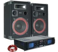 MAX 700W DJ PA Combinaison haut-parleur et amplificateur avec MP3 et USB - idéal pour animer vos soirées