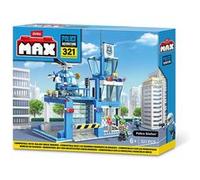 Max adventure police station playset (321 pieces) Multicolore G