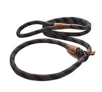 Max and Neo Laisse réfléchissante pour chien de petite taille - 1,5 m - 1,5 m x 0,6 cm - Noir