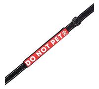 Max and Neo Manchons de Laisse - 1 Don à 1 Refuge pour Chien pour Chaque Produit Vendu, «Do Not Pet» (Ne Pas caresser), Double