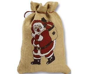 Max Bringmann Folia Sac en jute Père Noël 170 x 250 mm