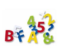 Max Bringmann KG 47545 Feutrine adhésive folia 3 x 4.5 cm chiffres Coloris Assortis 120 pièces - 5262