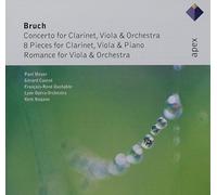 Max Bruch : Concerto pour clarinette et alto, 8 pièces pour clarinette, alto et piano...