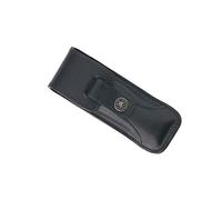 Max Capdebarthes 47311 Etui « Randonneur Prestige », Cuir Noir, Port Horizontal/Vertical pour Couteaux forts de 11 cm de Manche
