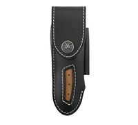 Max Capdebarthes 49312 Etui « T » Cuir Noir, Port horiz/verti pour modèles « Le Thiers » et Laguiole jusqu'à 12 cm de Manche.