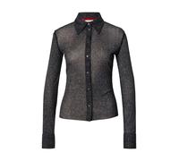 MAX&Co. Chemisier 'ARMILLA' gris clair / noir, Taille S