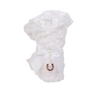 Max Daniel de boutons de roses en satin et bébé Couvre-lit (Blanc)