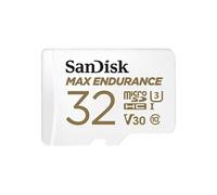 Max Endurance - Carte mémoire flash (adaptateur microSDHC - SD inclus(e)) - 32 Go - Video Class V30 / UHS-I U3 / Class10 - microSDHC UHS-I