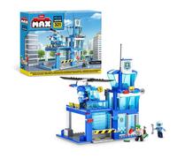 MAX Ensemble de jeu Adventure poste de police (321 pièces)
