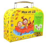Max Et Lili - Valise Max Et Lili - Coffret En 3 Volumes : Max Et Lili Font Du Camping - Lili Invite Une Copine En Vacances - Max A La Passion Du Foot