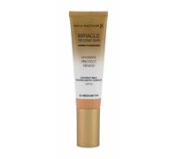 Max Factor 30ml Miracle Seconde Peau Spf20, 08 Bronzage Moyen, Maquillage