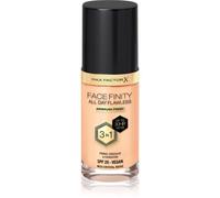 Max Factor Facefinity All Day Flawless Fond De Teint Longue Tenue Spf 20 Teinte 33 Crystal Beige 30 Ml
