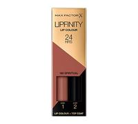 Max Factor Rouge à Lèvres Liquide Lipfinity Longue tenue 2-en-1 Baume Teinte 180 Spiritual 4,2 g
