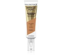 Max Factor – Fond de teint Miracle Pure – Hydratation 24 h SPF 30 – Teinte 82 Deep Bronze – 30 ml