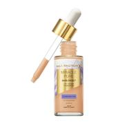 Max Factor Miracle Pure Skin Reset Fond de teint 2 en 1 sérum et fond de teint liquide, couvrance naturelle avec finition mate, complexe de réinitialisation, Fb. 30-40 Fair to Light