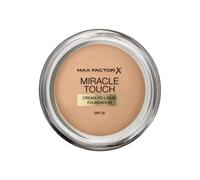 Max Factor - Miracle Touch Fond de teint - nouvelle formule améliorée, FPS 30 et acide hyaluronique, Sand 60 - 11,5 g
