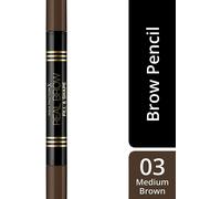 Max Factor Real Brow Fill & Shape crayon pour sourcils teinte 03 Medium Brown 0.6 g