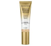 Max Factor Second Skin 03 Light Foundation Crème Naturelle Moyenne Protection Solaire SPF20