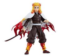 Max Factory Demon Slayer Figurine Kimetsu no Yaiba Figma Kyojuro Rengoku 15 cm