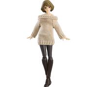 Max Factory Good Smile Company Figma Styles: Chiaki with Off-The-Shoulder Sweater Dress Action Figure Robe Pull à épaules dénudées Adulte Unisexe, Multicolore, Taille Unique