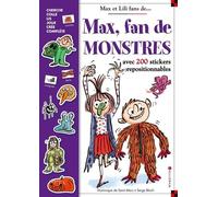 Max, fan de Monstres - Stickers