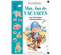 Livre stickers Max, fan de vacances