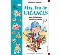 Livre stickers Max, fan de vacances