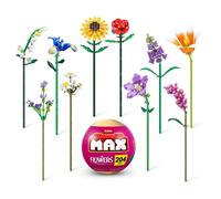 ZURU Jouet de construction 83184 – Garden Long Flowers, série Gravity, 15 pièces, multicolore