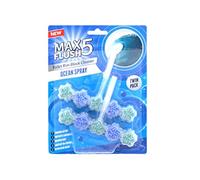 Max Flush 5 Ocean Spray nettoyant pour bords de toilettes (lot de 2)