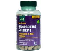 Max Force Glucosamine Sulfate + Chondroïtine et MSM + Collagène - 90 comprimés