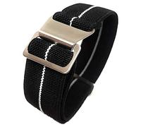Max Français Marine Nationale Élastique Nylon Marine Divers Parachute Bracelets de Montre Bandes Militaires 22mm