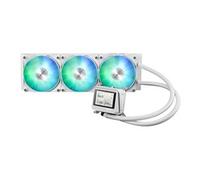 MAX Gaming LC 360 ARGB LCD - White Edition - système de refroidissement liquide de processeur - Taille de radiateur : 360 mm - (pour : AM4, AM5,