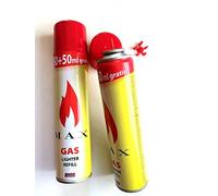 MAX GAS - Flasque - Flacon - Hip Flask Refill - Acier inoxydable - Noir, Argent - Polie - 250 ml - Lot de 2